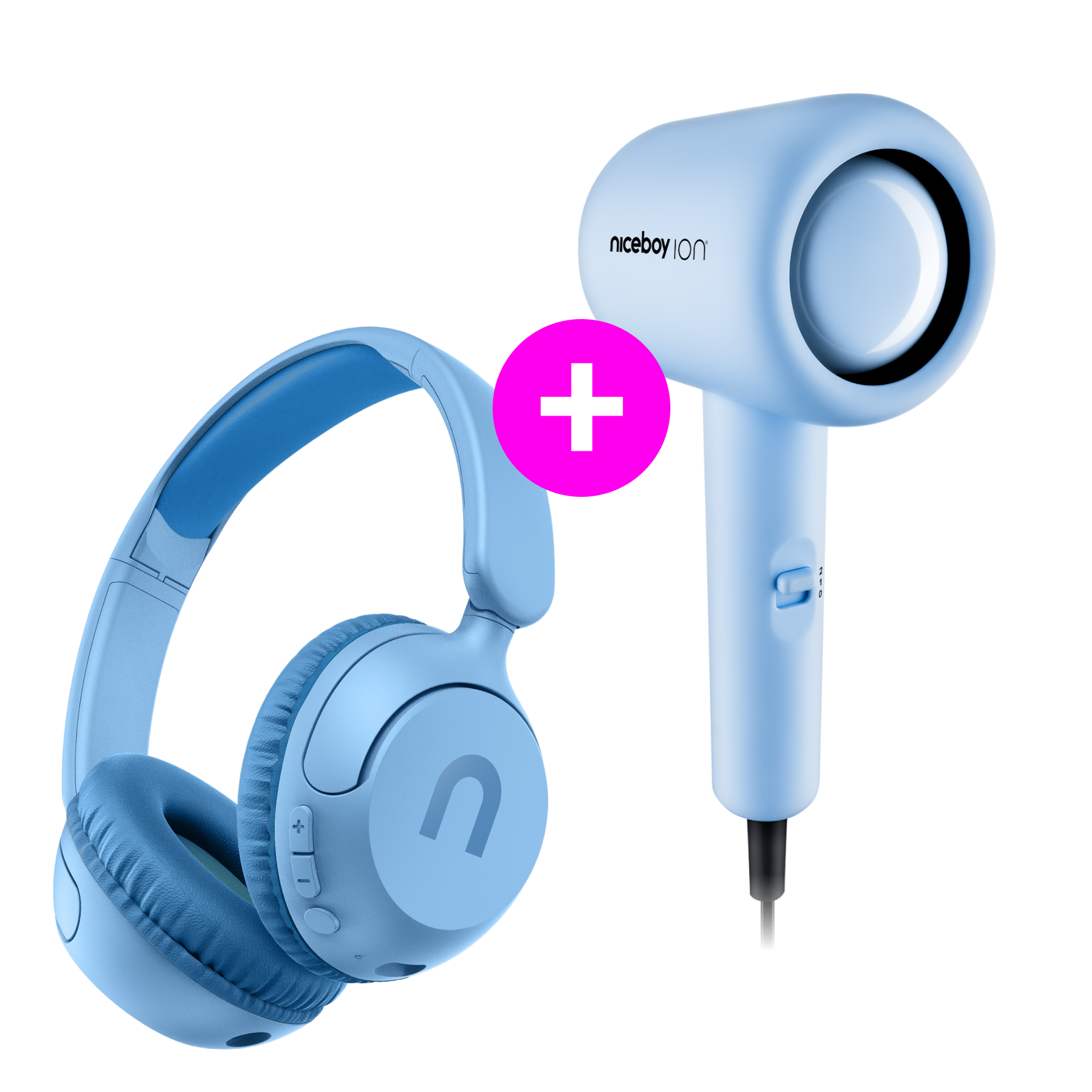 Akční set Kiddie 2 Blue + AirSonic Pop Blue