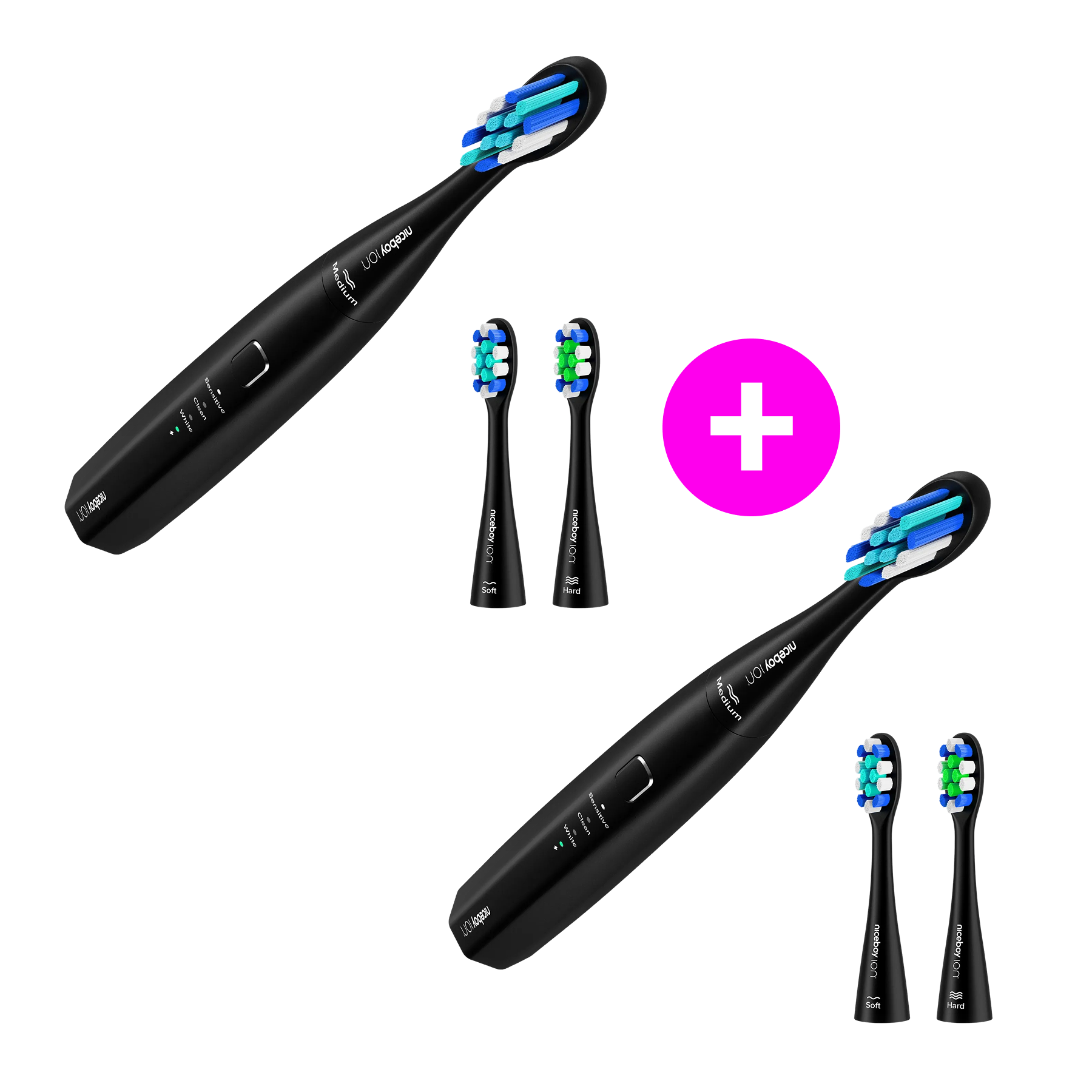 Akční set 2× Sonic Lite Black