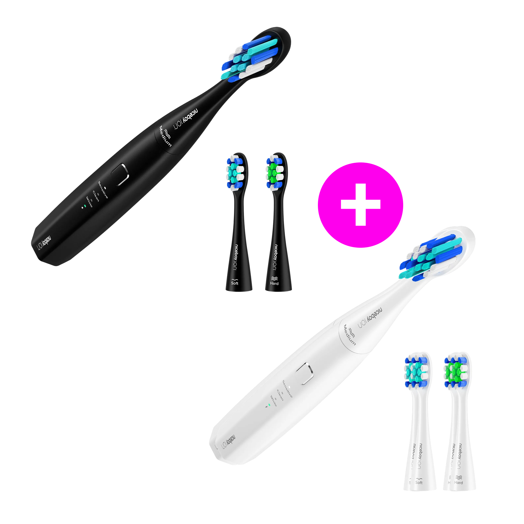 Akční set 2× Sonic Lite White + Black